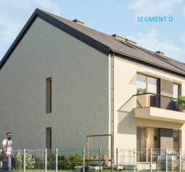Osiedle Kościuszki Tyczyn szeregówki etapy realizacji - wizualizacja segment D